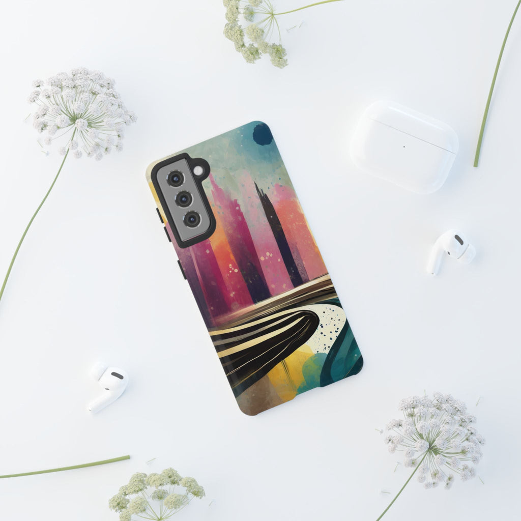 City Skyline Vibrant Tough Phone Case
