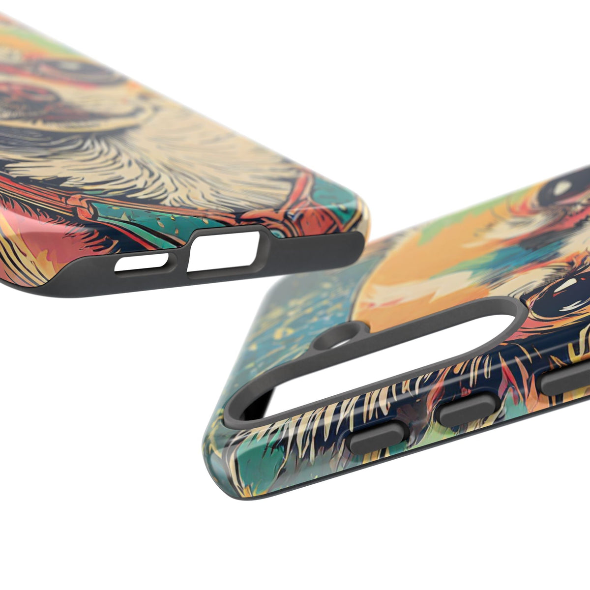 Abstract Chihuahua Tough Phone Cases