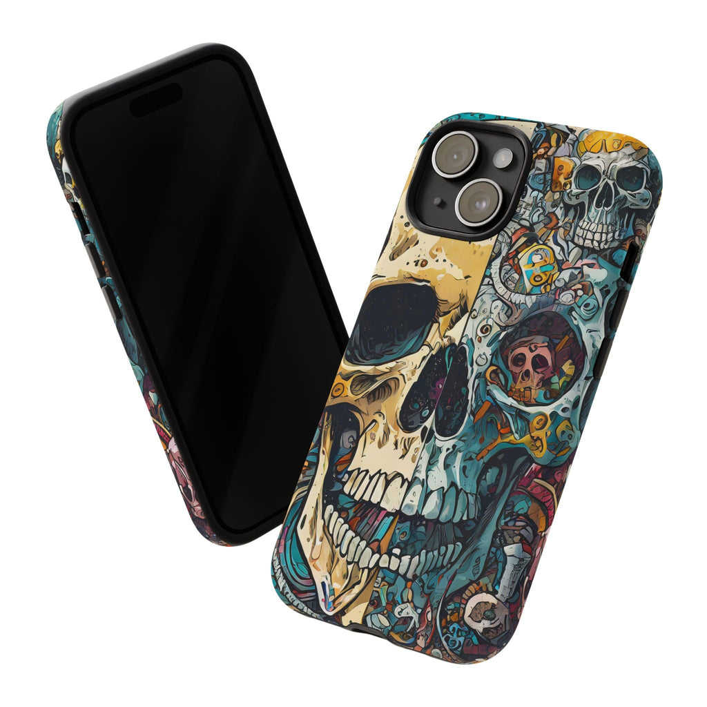 Iconic Skulls Tough Phone Case