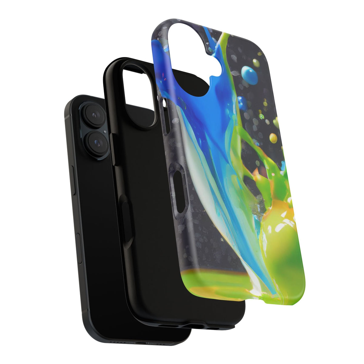 Vibrant Paint Splash Phone Case - Tough & Stylish Protection