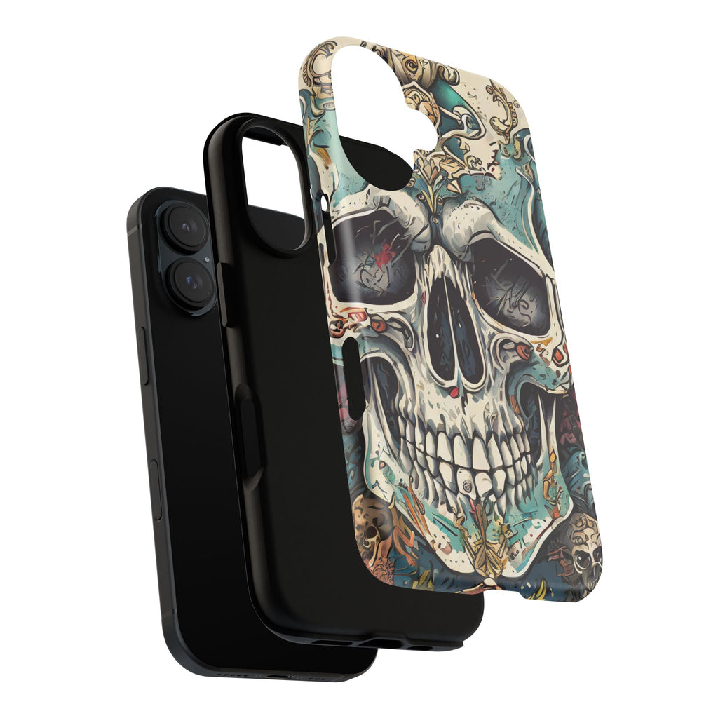 Abstract Skull Tough Phone Case