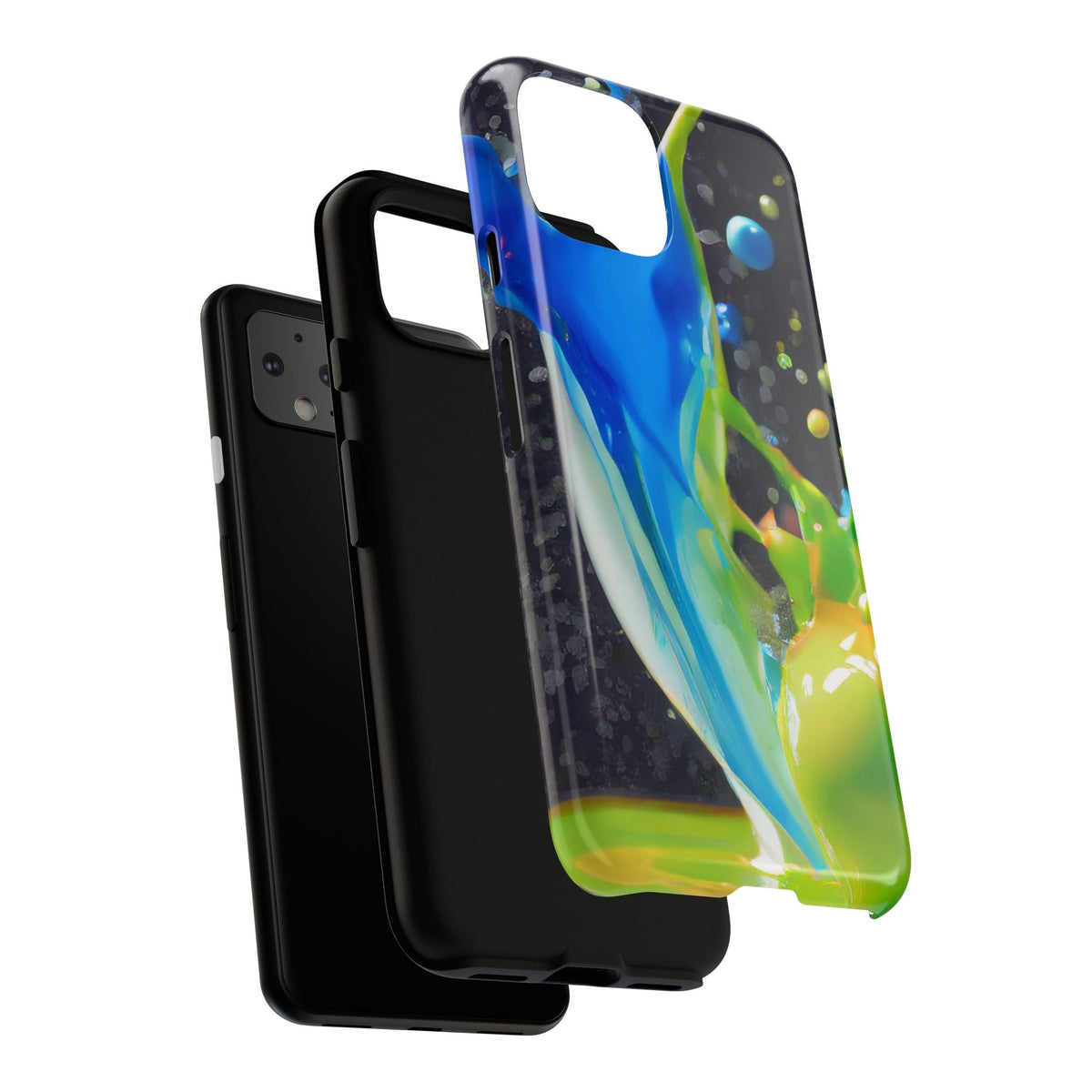Vibrant Paint Splash Phone Case - Tough & Stylish Protection