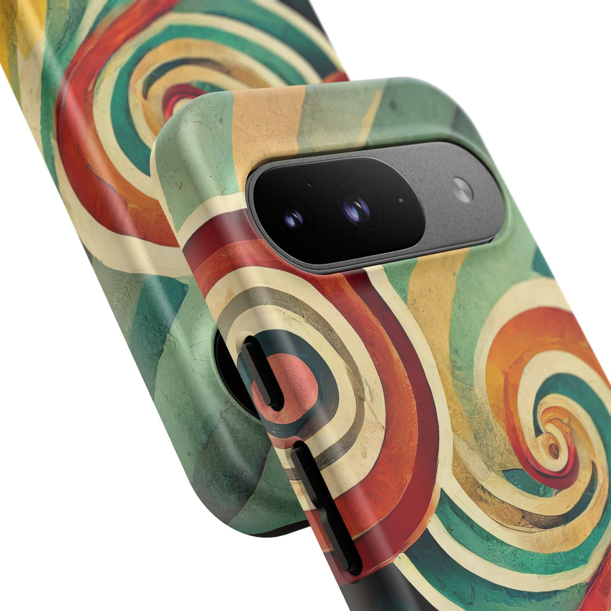 Colorful Swirl Tough Phone Case