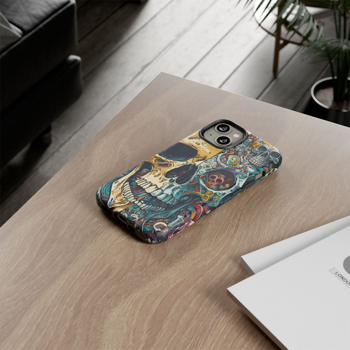 Iconic Skulls Tough Phone Case