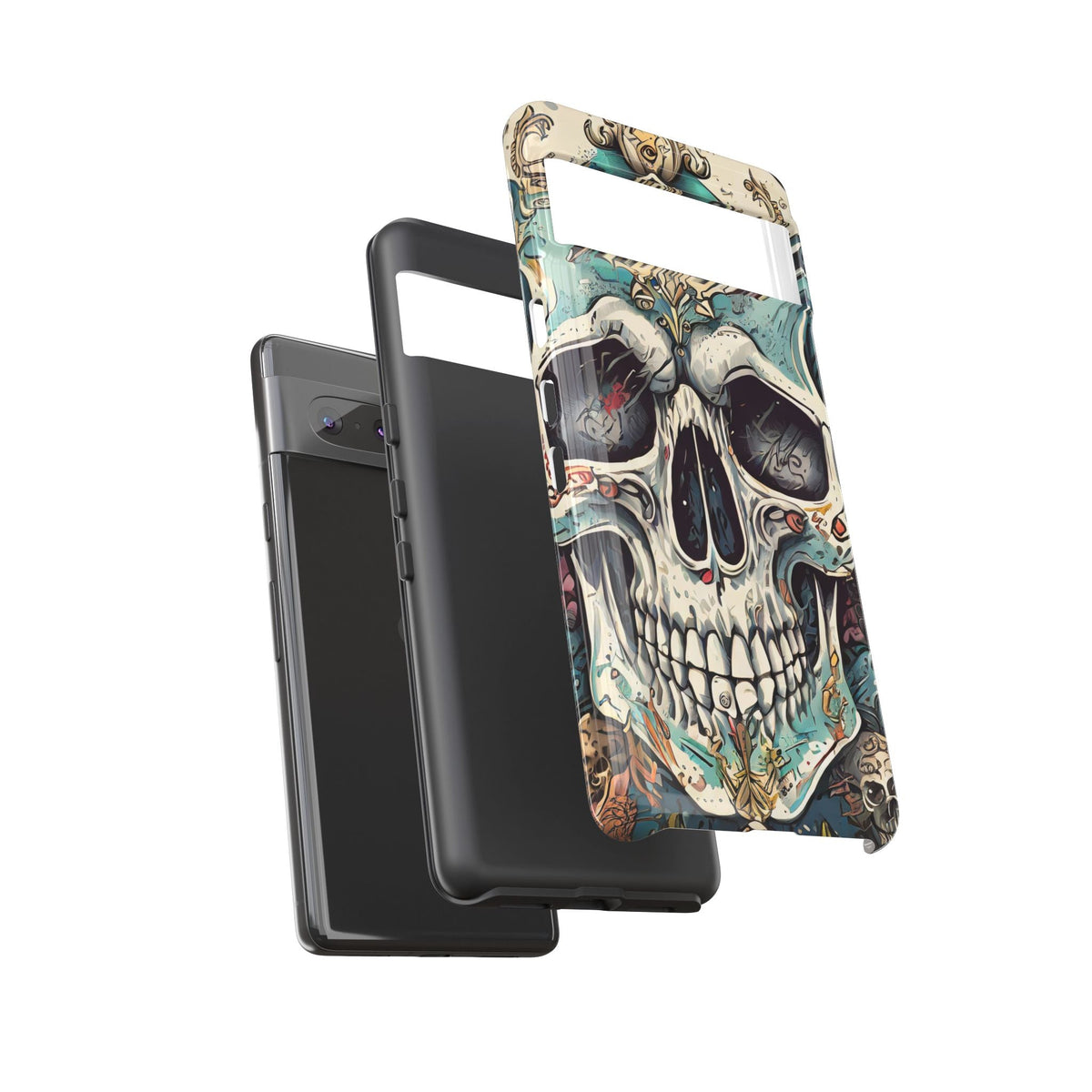Abstract Skull Tough Phone Case