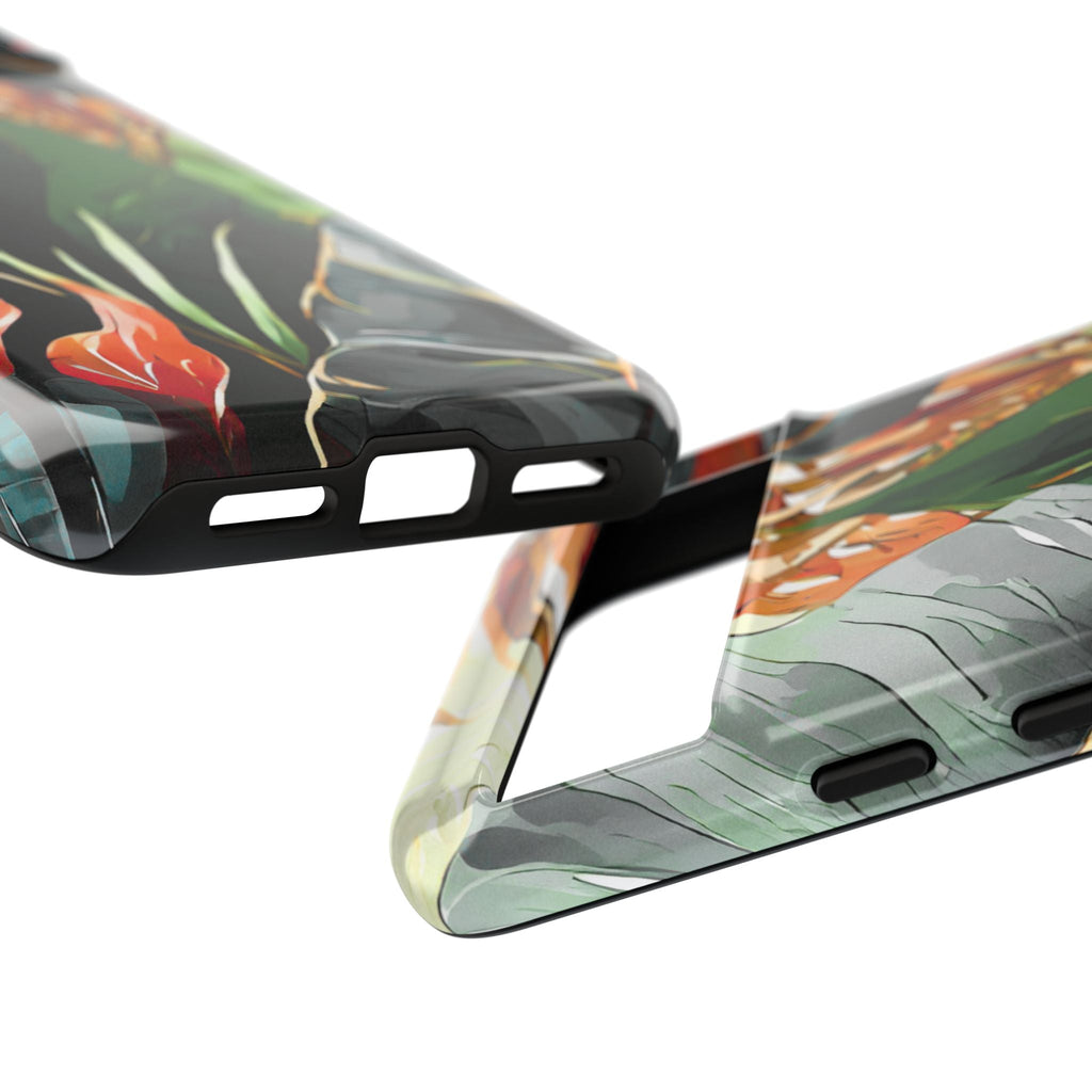 Tropical Leaf Tough Phone Case