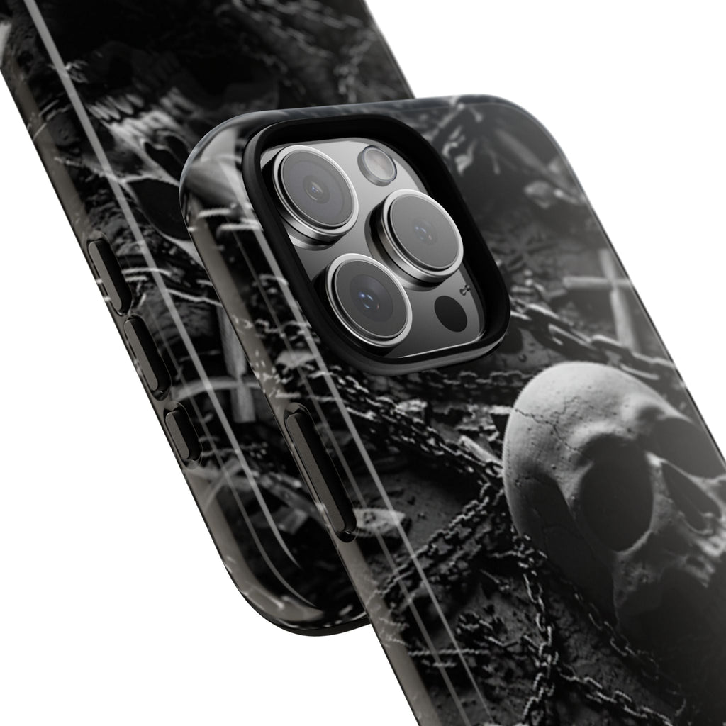 Gothic Skull Tough Phone Case