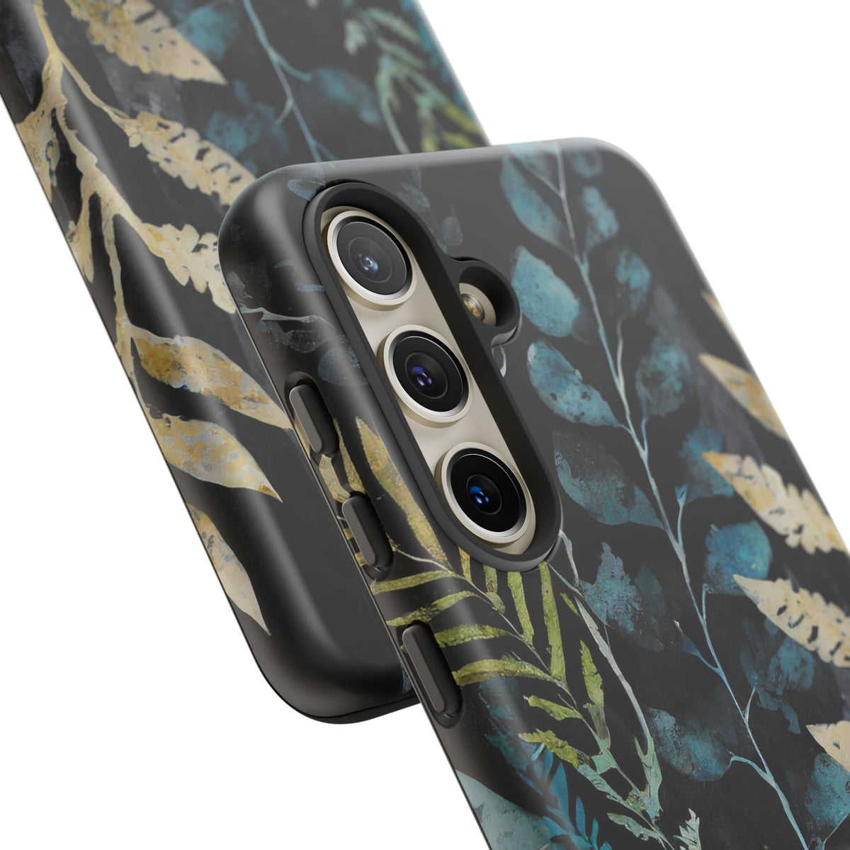 Dark Floral Tough Phone Case