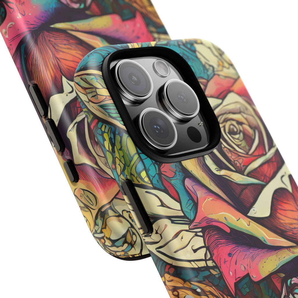 Colorful Roses Tough Phone Case