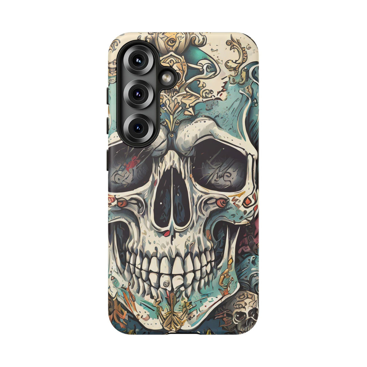 Abstract Skull Tough Phone Case
