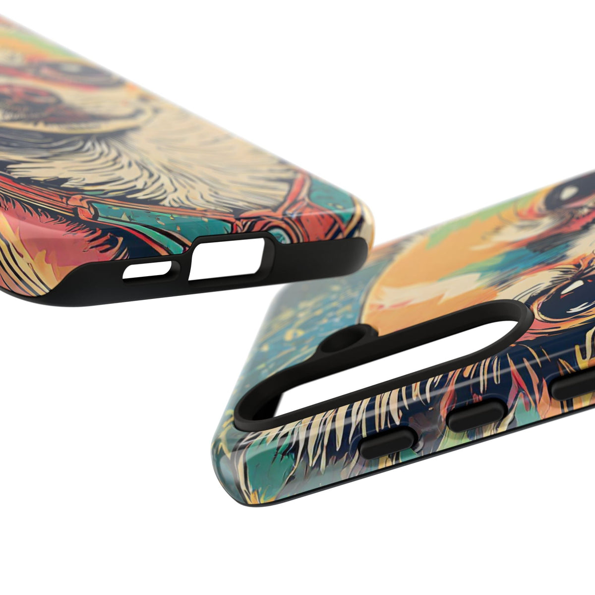 Abstract Chihuahua Tough Phone Cases