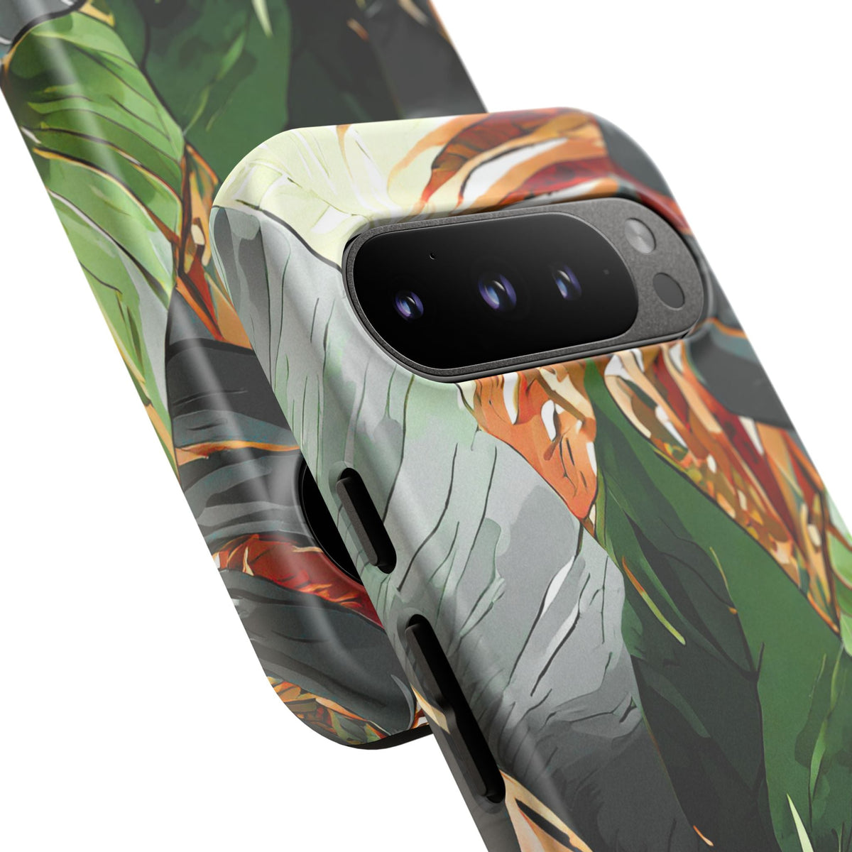Tropical Leaf Tough Phone Case