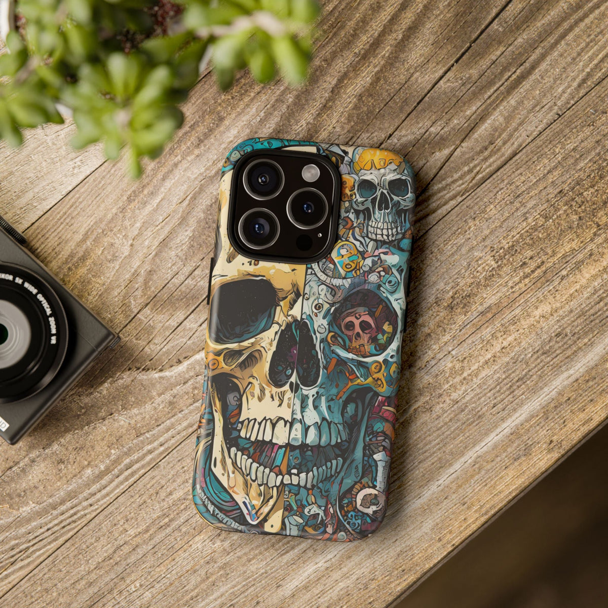 Iconic Skulls Tough Phone Case