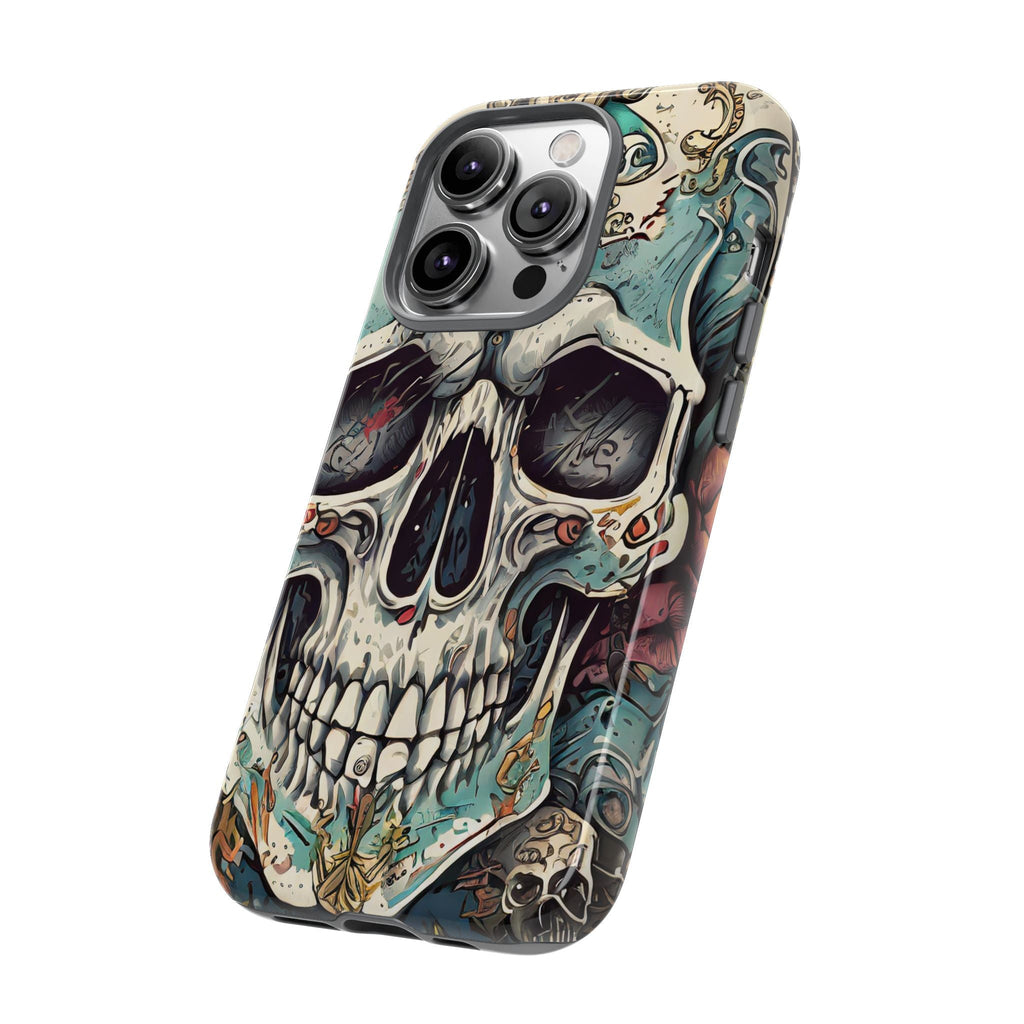 Abstract Skull Tough Phone Case