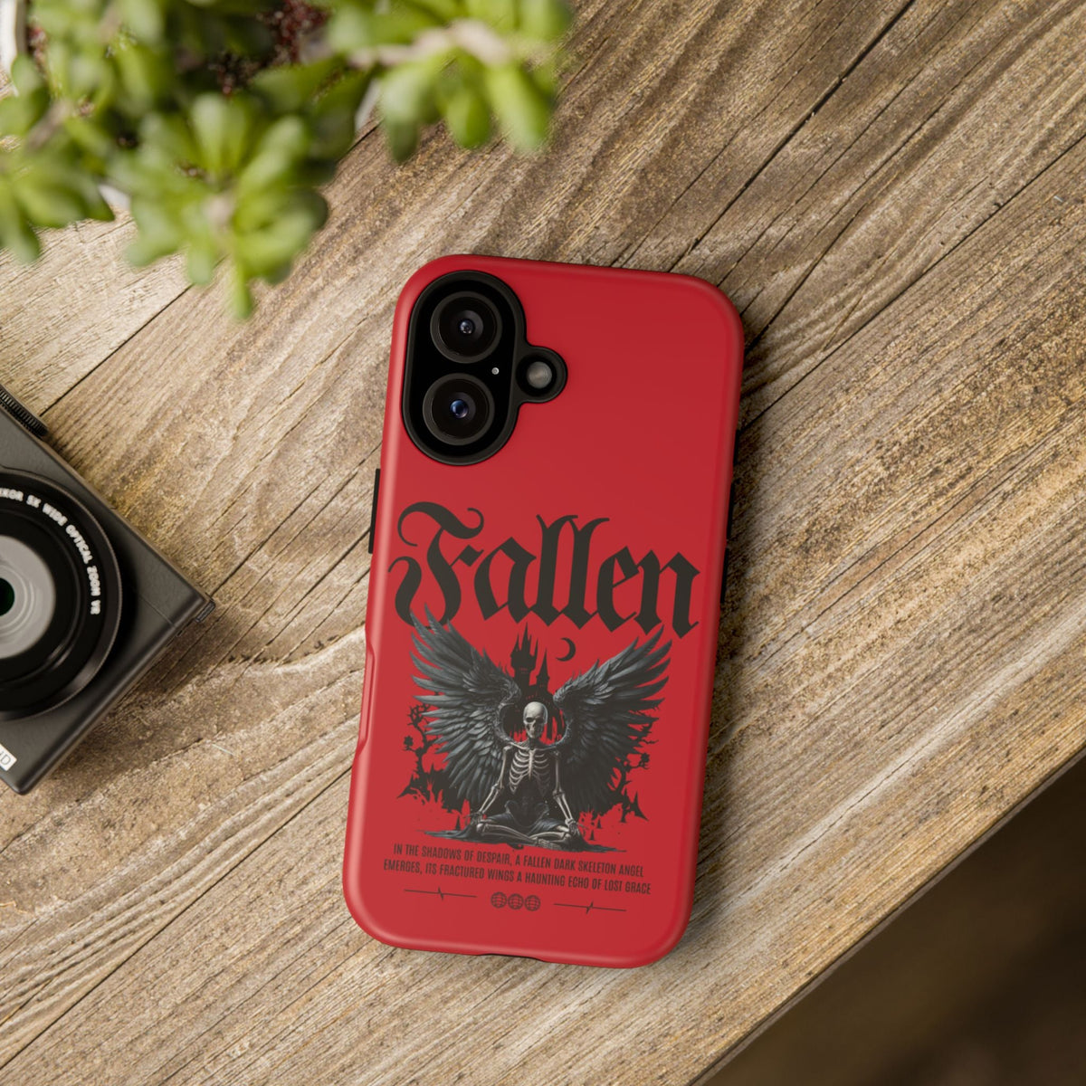 Fallen Skulls Tough Phone Case