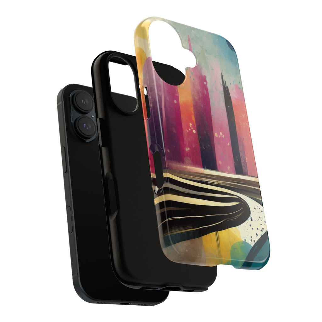 City Skyline Vibrant Tough Phone Case