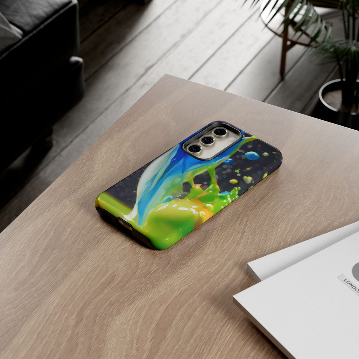 Vibrant Paint Splash Phone Case - Tough & Stylish Protection