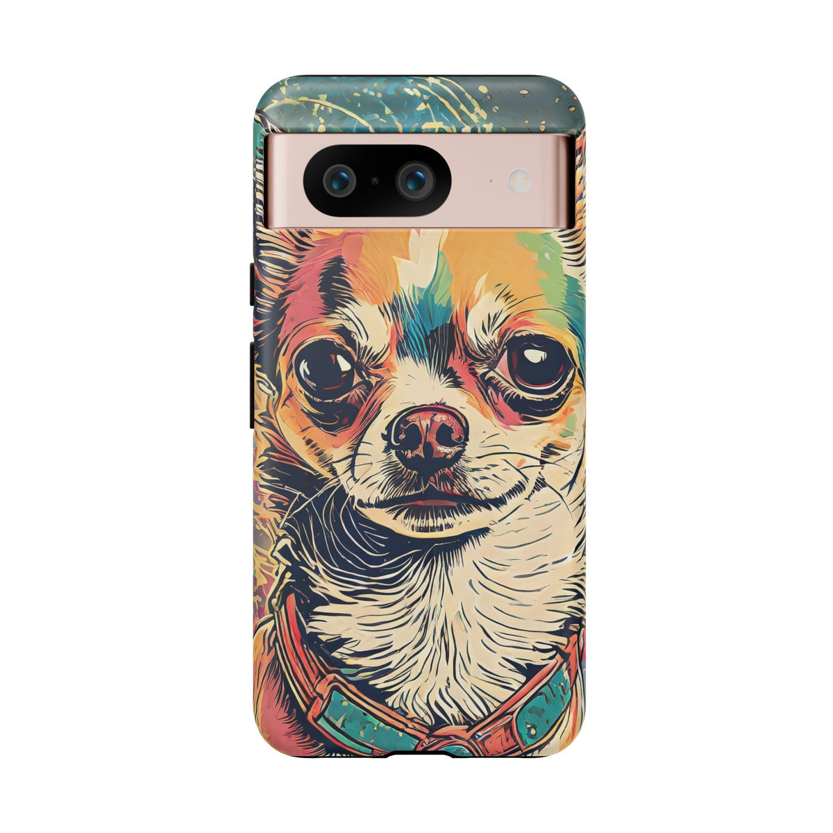 Abstract Chihuahua Tough Phone Cases
