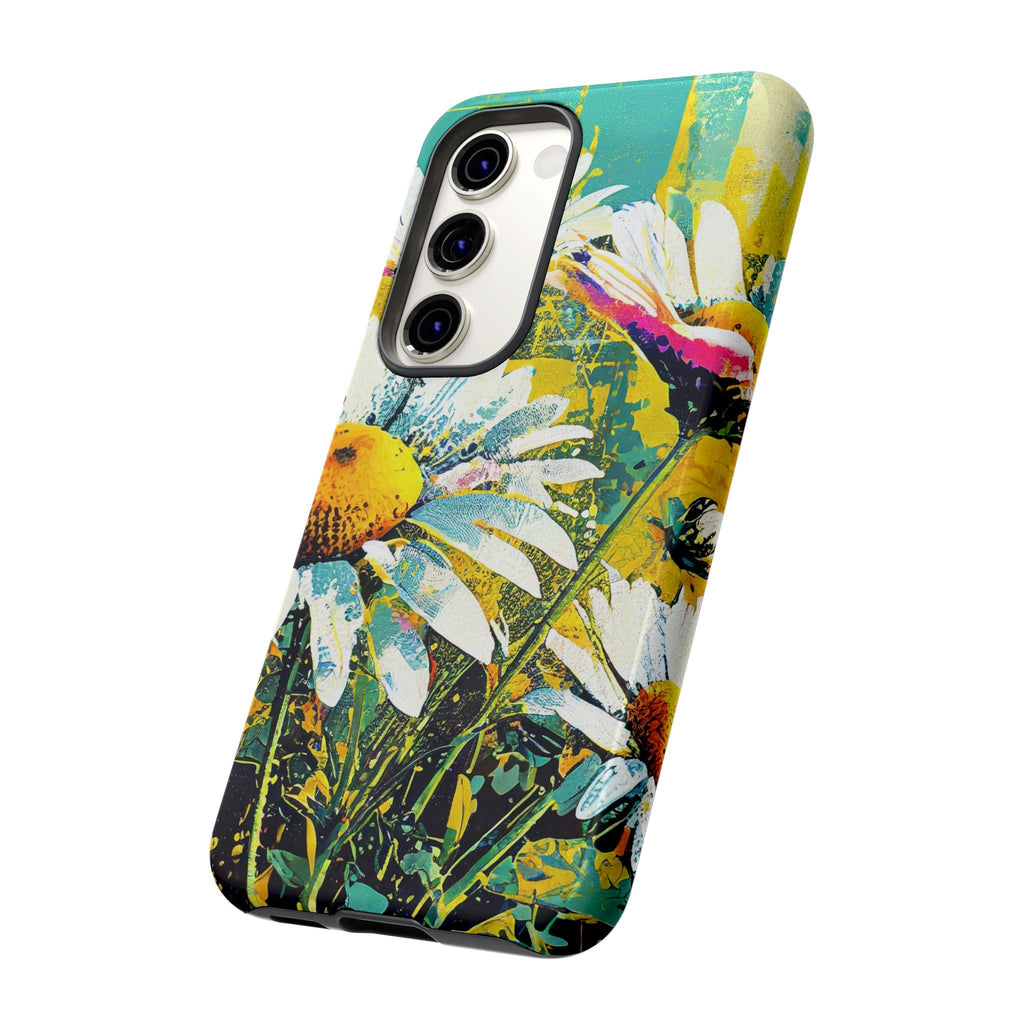 Colorful Daisy Floral Tough Phone Case