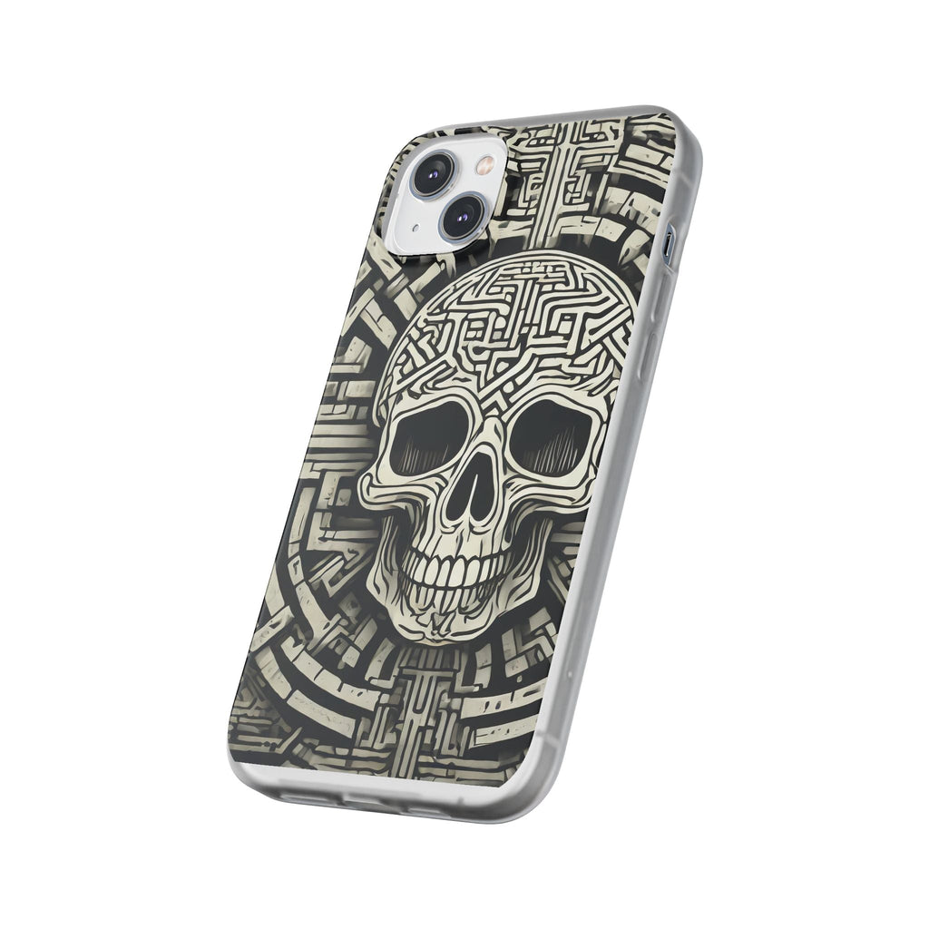 Gothic Skull Maze Flexi Case