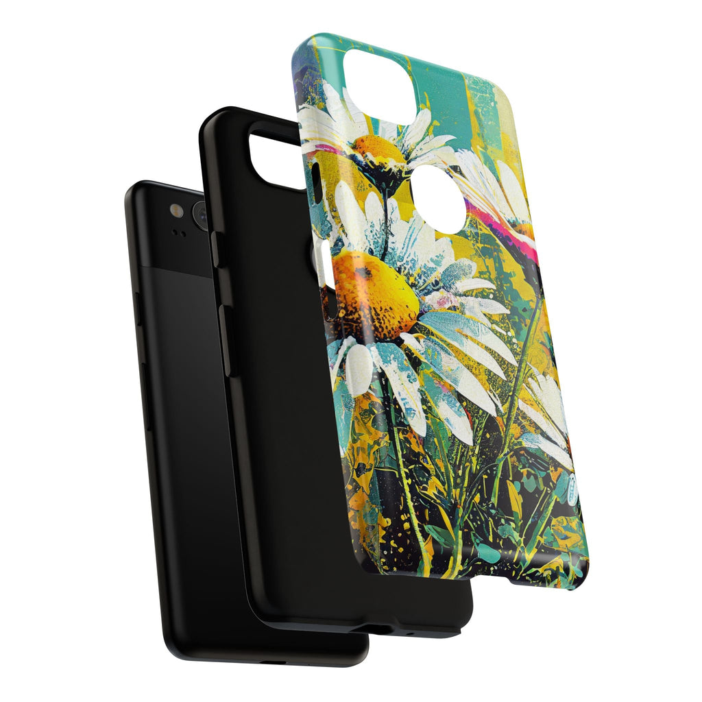 Colorful Daisy Floral Tough Phone Case