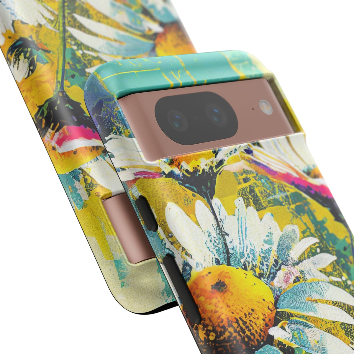 Colorful Daisy Floral Tough Phone Case