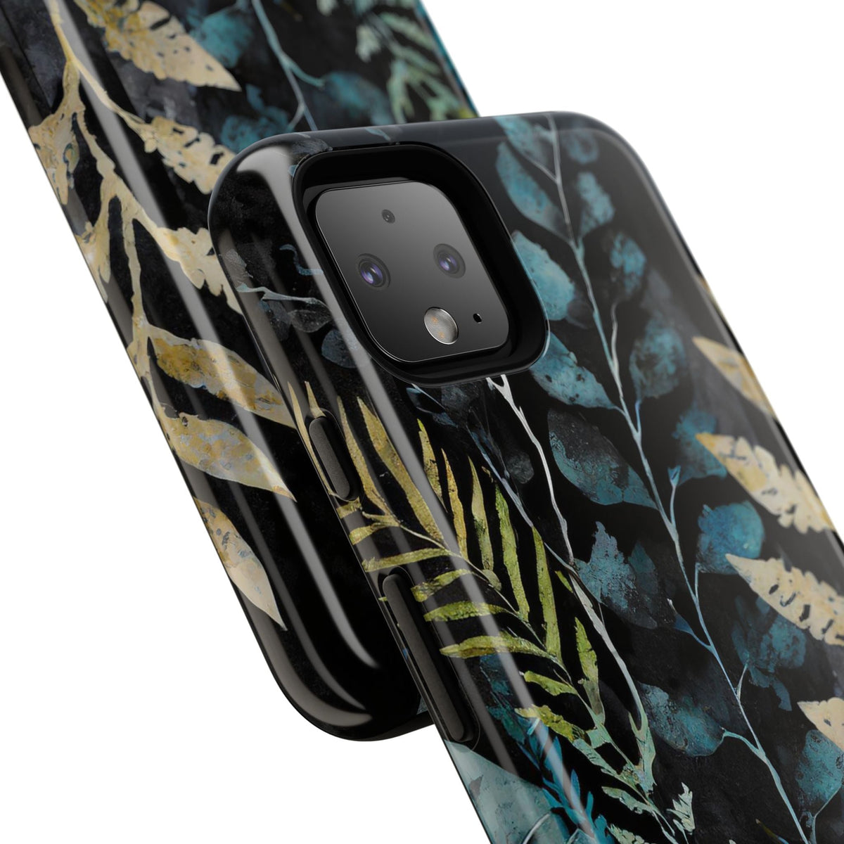Dark Floral Tough Phone Case