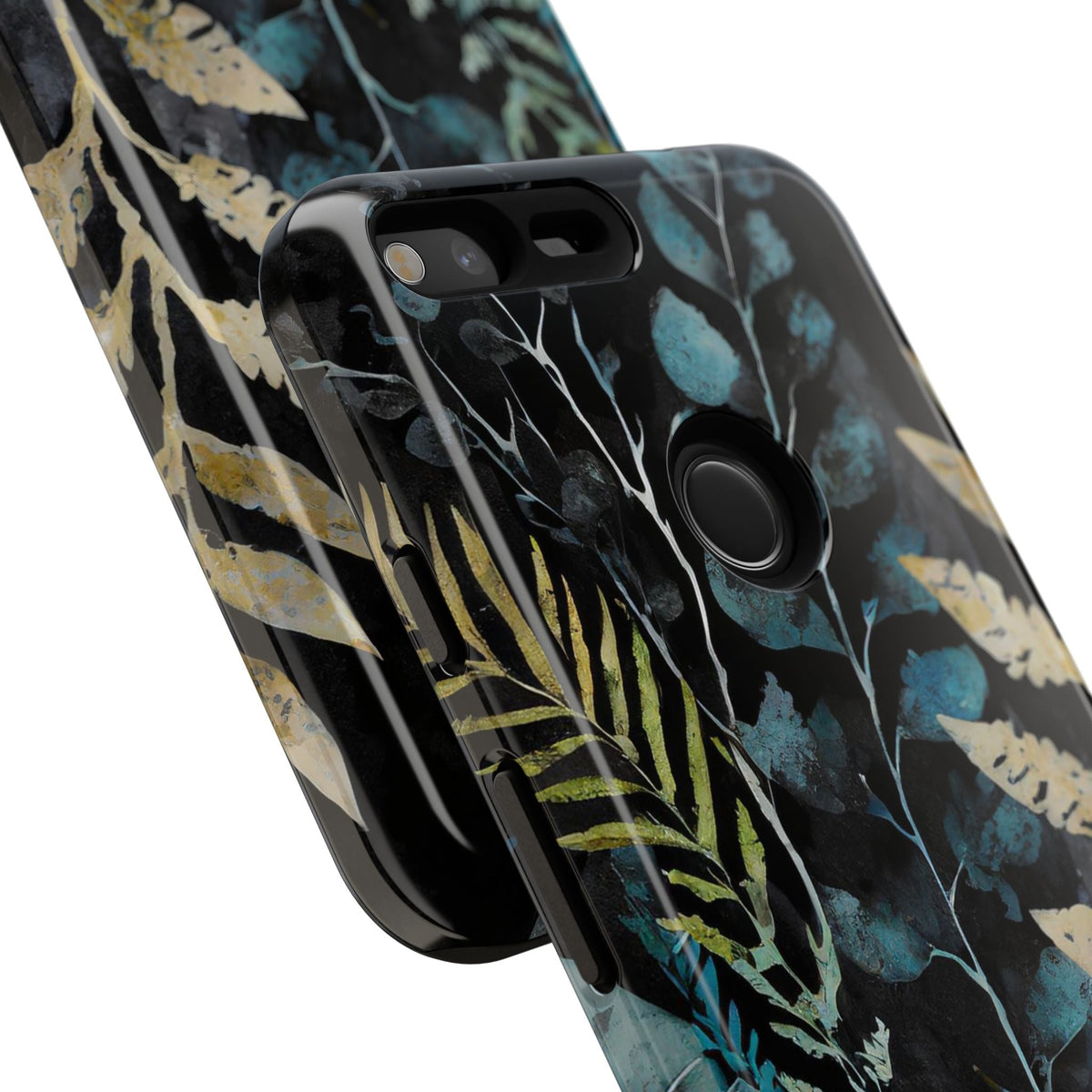 Dark Floral Tough Phone Case