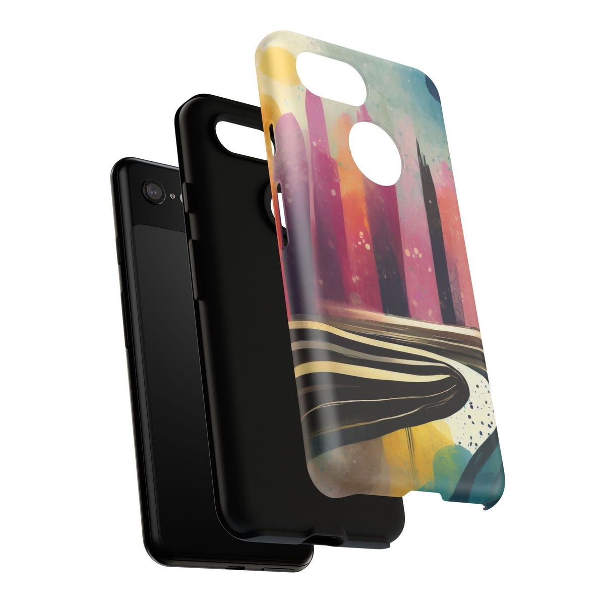 City Skyline Vibrant Tough Phone Case