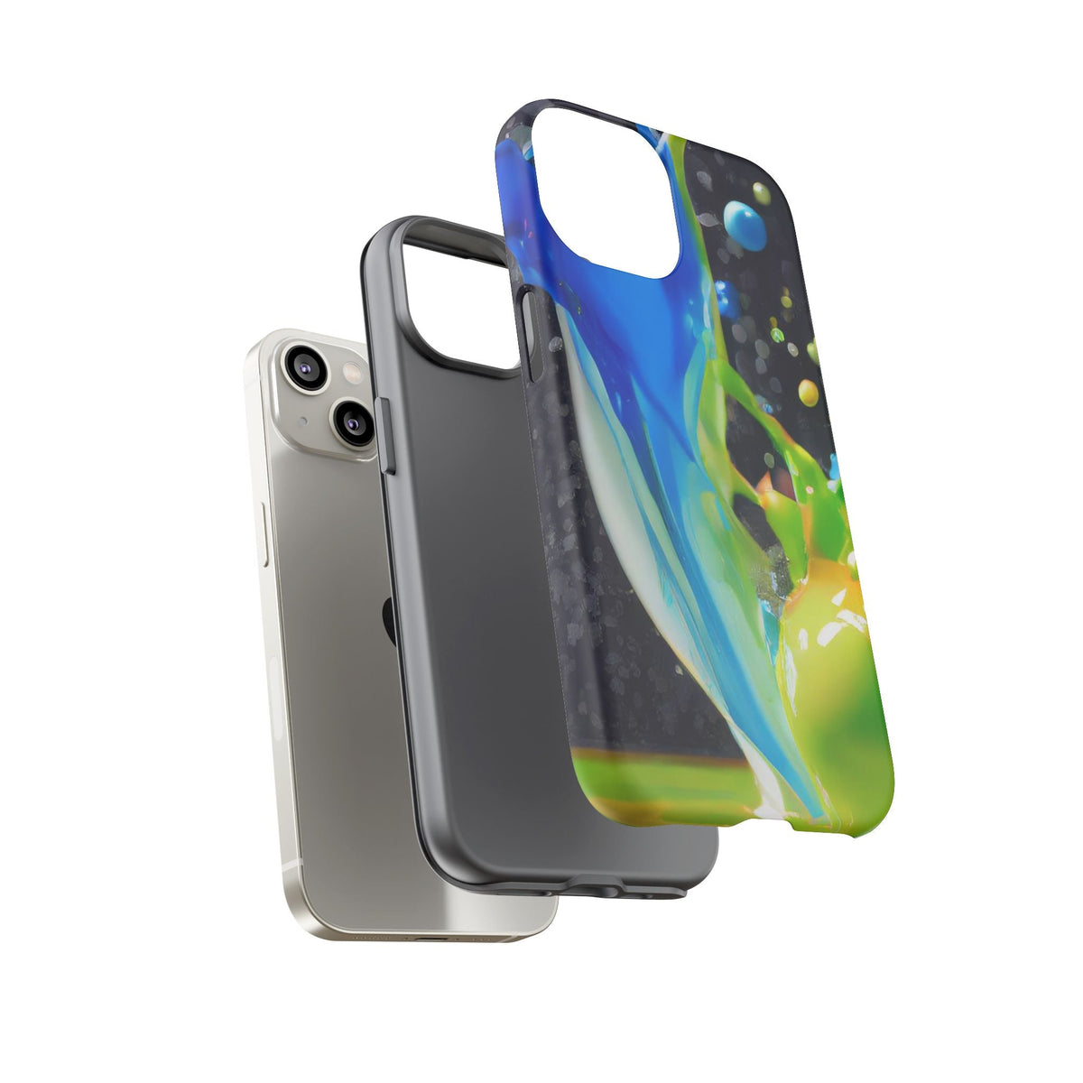 Vibrant Paint Splash Phone Case - Tough & Stylish Protection