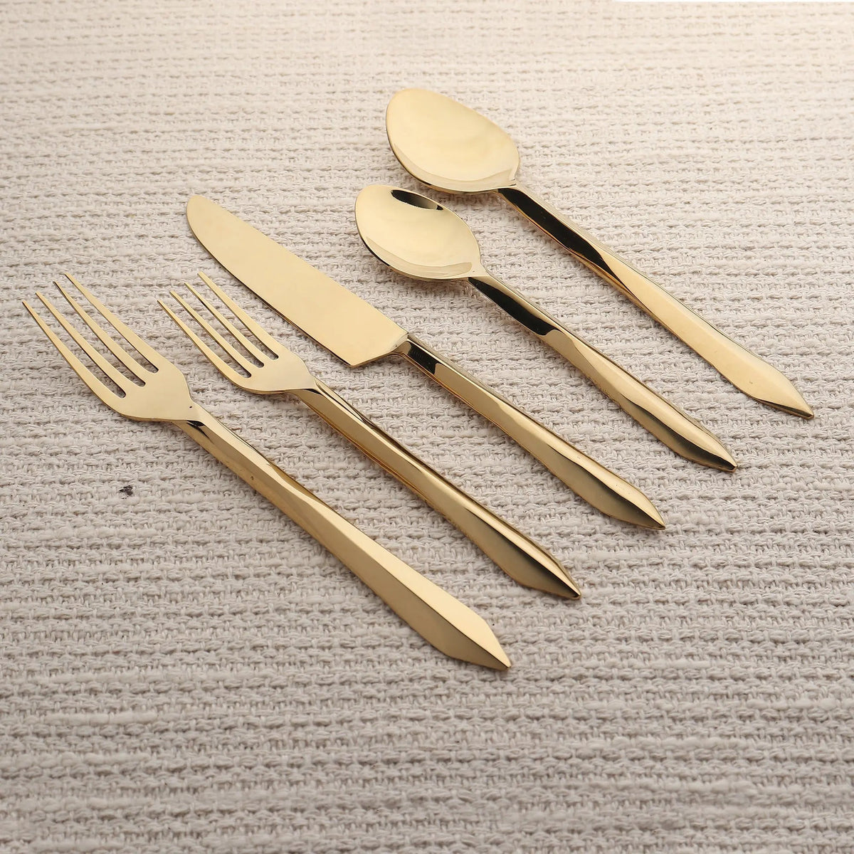 Estique PVD 5 Pcs. Flatware Set