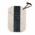 Brandy Green & White Marble Cheese Board