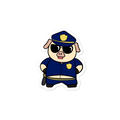 Police Pig Cartoon - Bubble-free stickers