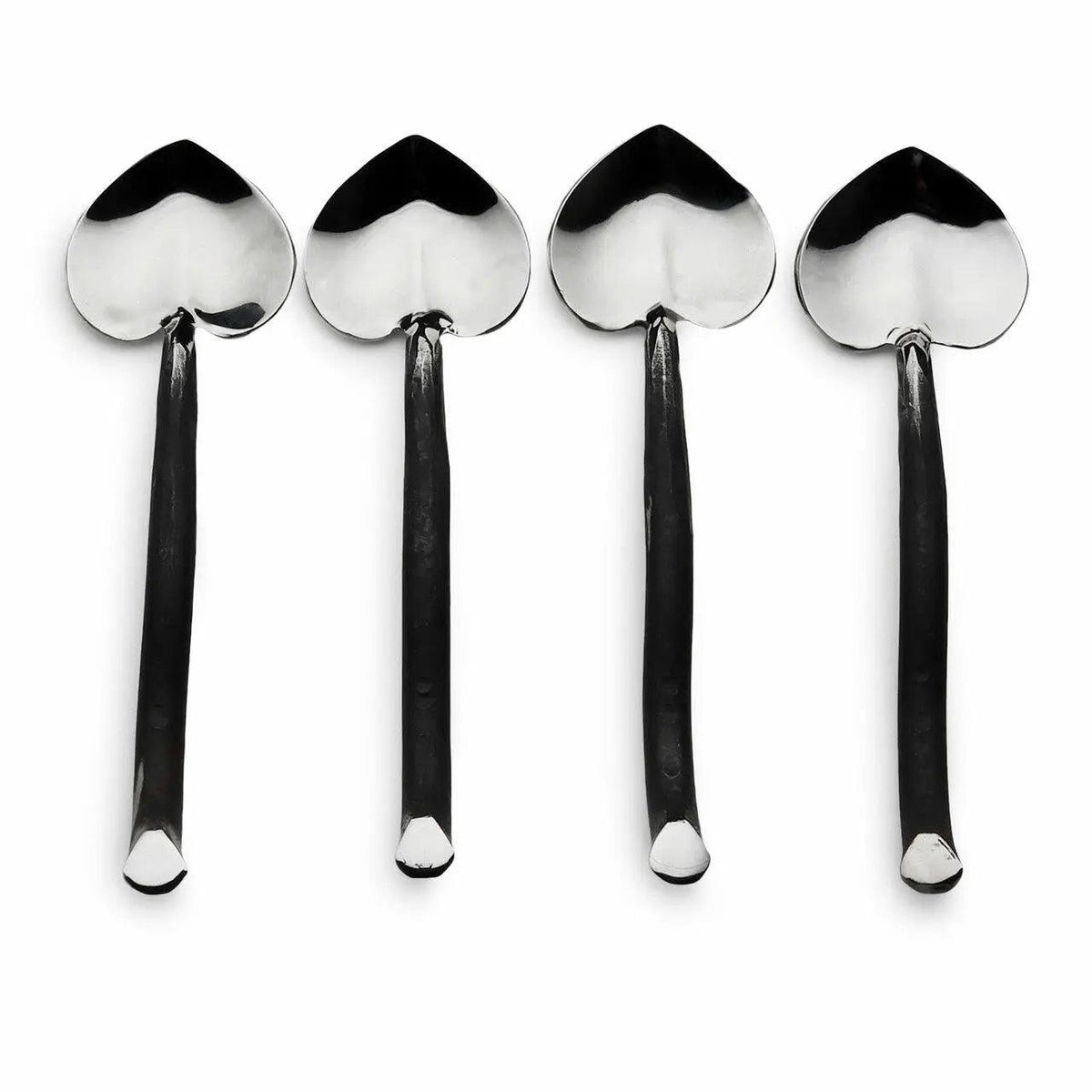 Twig Heart Coffee/Dessert Table Spoon 4 Pc. Set