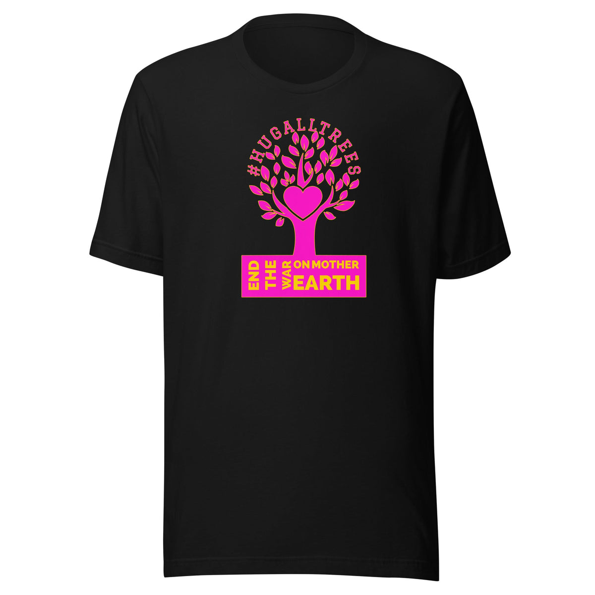 #HugAllTrees Short-Sleeve Unisex T-Shirt