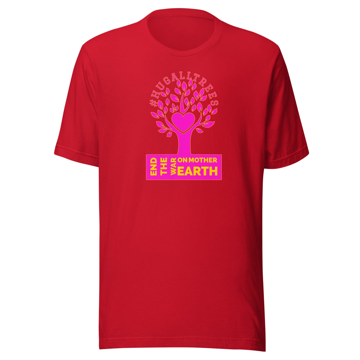 #HugAllTrees Short-Sleeve Unisex T-Shirt